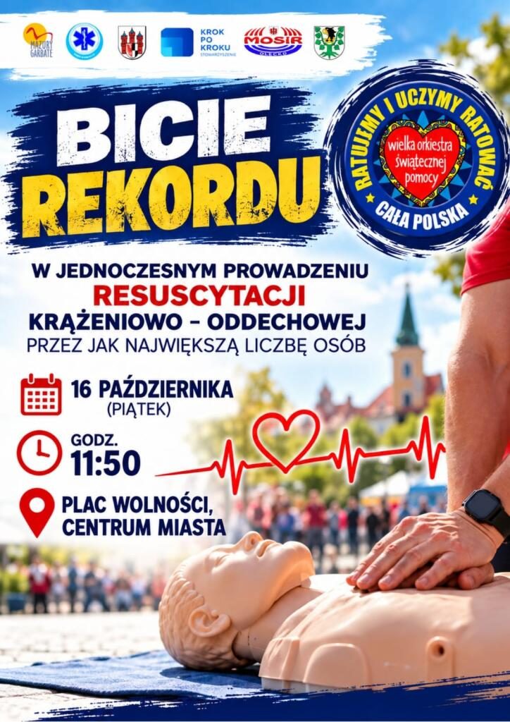 Bicie rekordu w jednoczesnym prowadzeniu resuscytacji krążeniowo