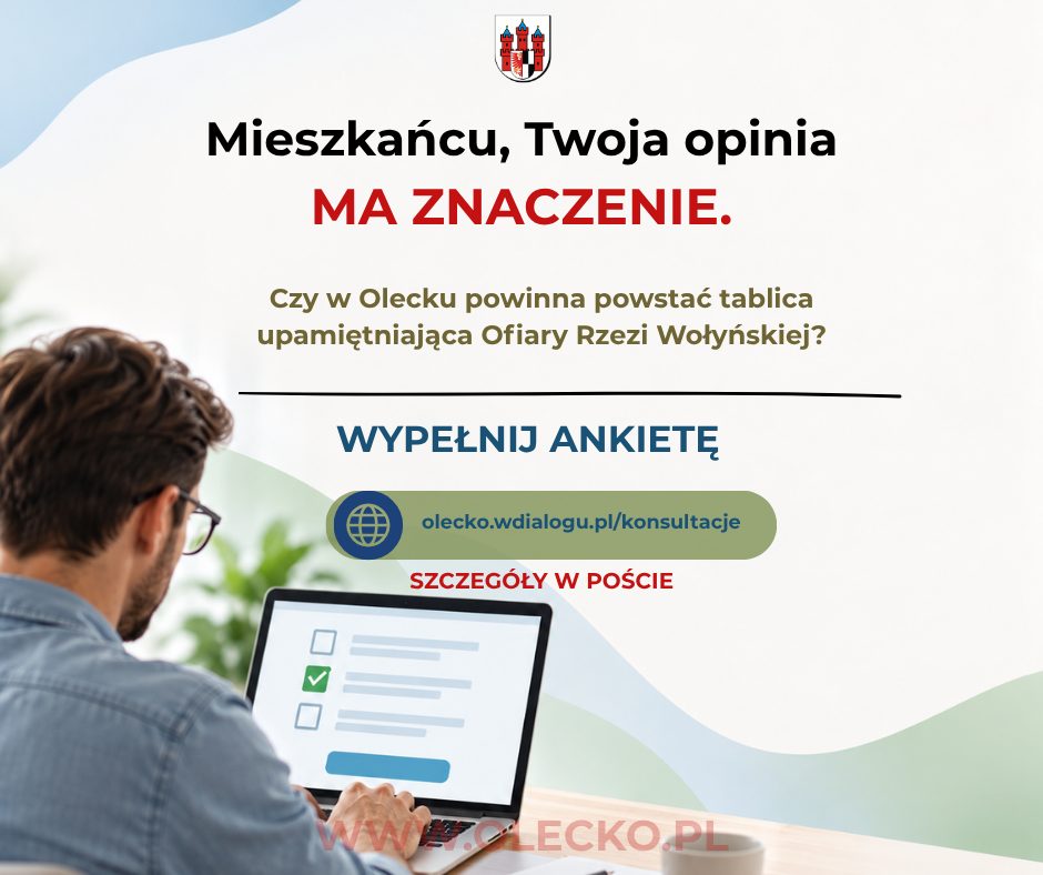Ankieta w sprawie tablicy upamiętniającej Ofiary Rzezi Wołyńskiej