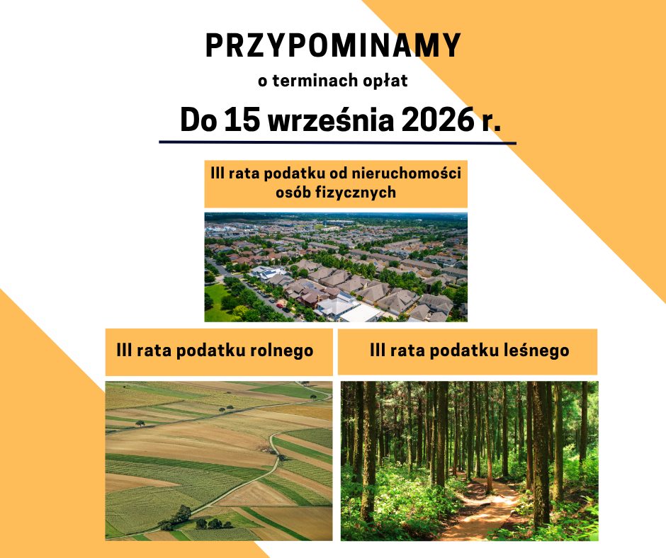 Do 15 września trzeba zapłacić III ratę podatków