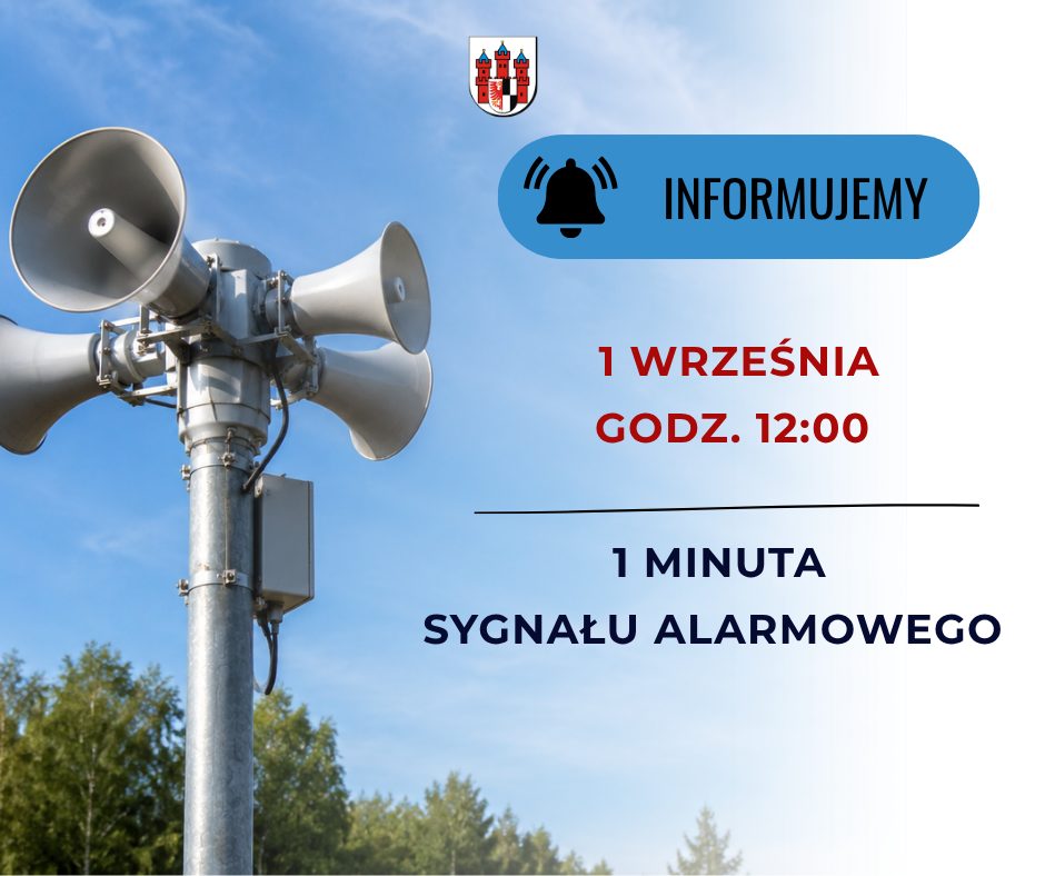 W Olecku zabrzmi syrena alarmowa. To sygnał ćwiczebny