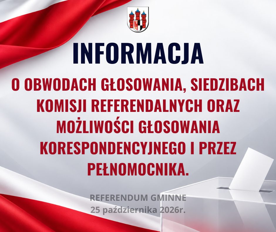 Informacje o obwodach głosowania przed referendum w Olecku