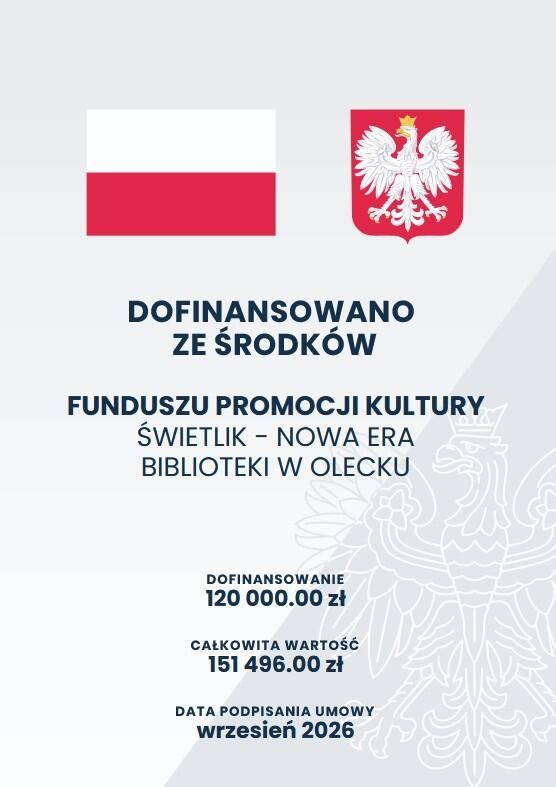 ŚWIETLIK-NOWA ERA BIBLIOTEKI W OLECKU